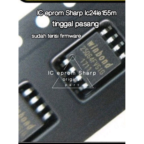 IC eprom Sharp lc24le155m