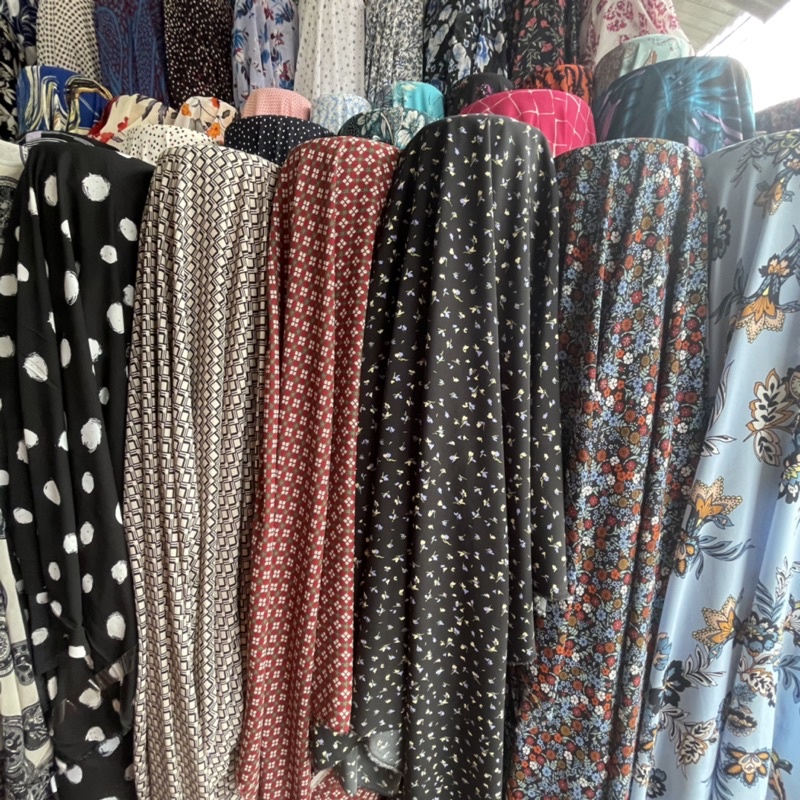 BEST SELLER / Kain Ceruty zara / kain -kain ceruty -kain zara -kain motif -ceruty -gamis -blouse -pl