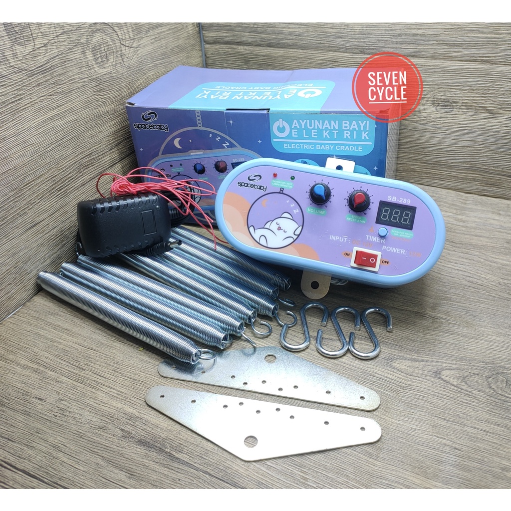 Mesin ayunan bayi elektrik spacebaby SB289