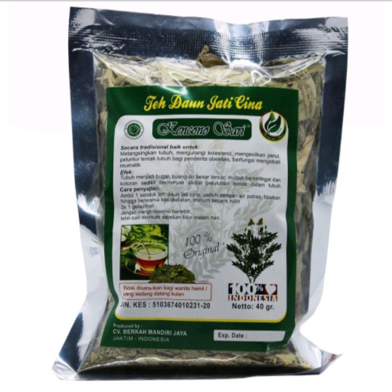 

Teh Daun Jati Cina Kencono Sari 40gr | Teh Herbal Peluntur Lemak