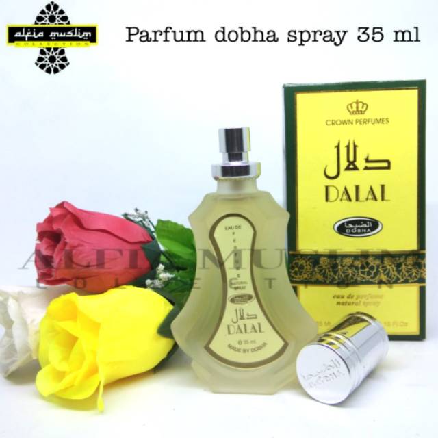 Parfum Dobha Spray 35 ml Aroma Dalal Aroma Lembut Dobha 35 ml Dalal