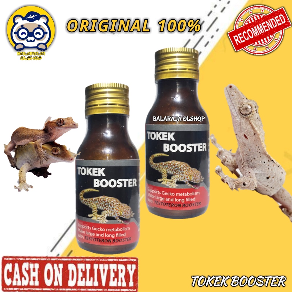 VITAMIN SUPLEMEN PERTUMBUHAN TOKEK/GECKO OBAT PENAMBAH PERTUMBUHAN PANJANG DAN BESAR TOKEK BOOSTER