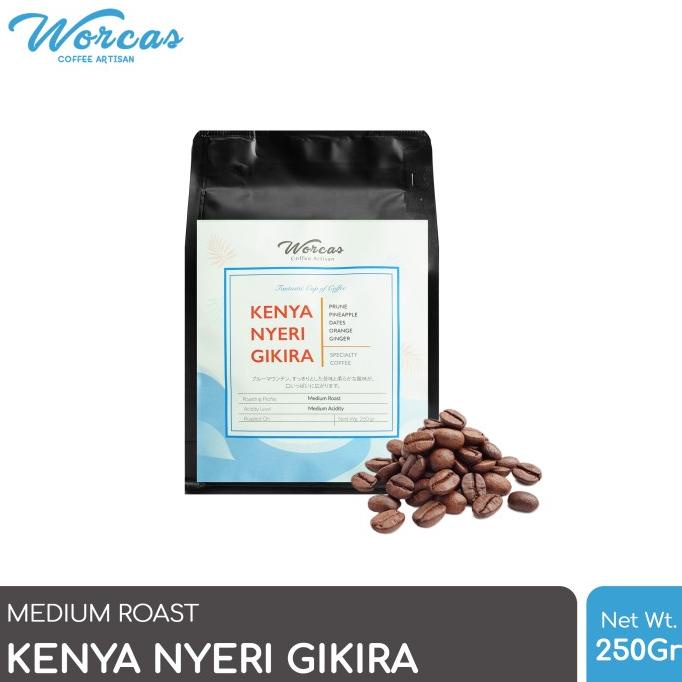 

WORCAS Arabica Kenya Nyeri Gikira 250 Gram - Medium Roast