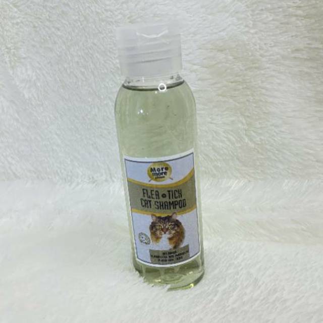 Shampoo kutu kucing more more please 100ml FLEA thick cat