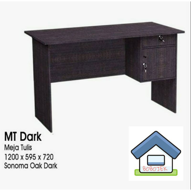 MEJA KANTOR / MEJA KAYU / MEJA KIOS / MEJA BELAJAR / MEJA KASIR SETENGAH BIRO MERK G-STAR OLYMPIC