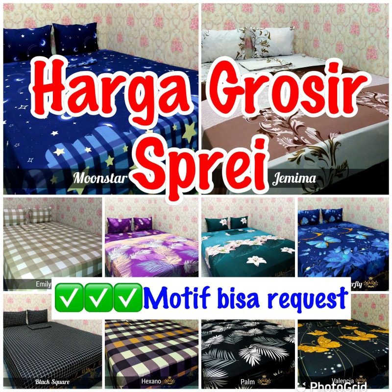 Sprei homemade sprei motif sprei murah sprei kartun sprei bunga