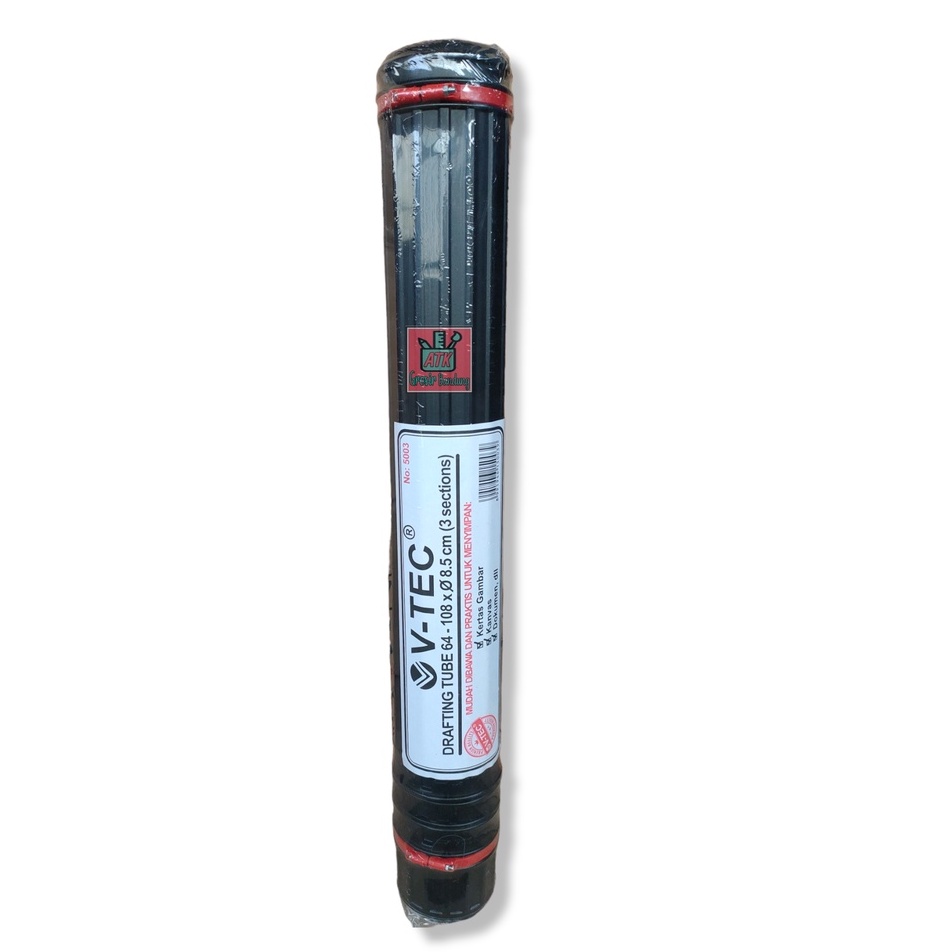 

Tabung Gambar V-Tec # VT – 5003 Ukuran 64 / Drafting Tube Vtec Diameter 8,5 cm Tabung Gambar 3 Sections – SHAGB