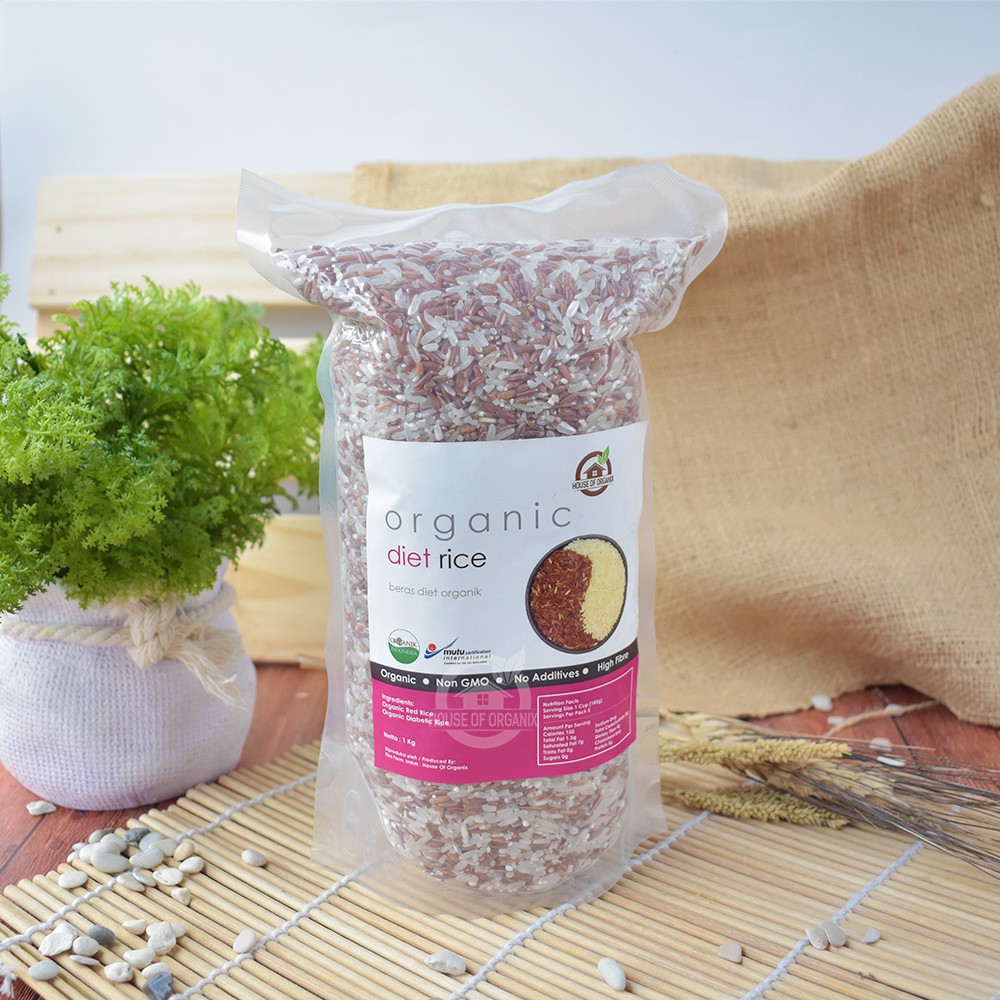 House Of Organix Organic Diet Rice / Beras Diet Organik