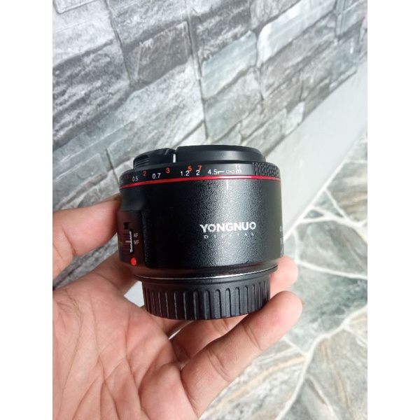 lensa fix 50mm yn Mark ii