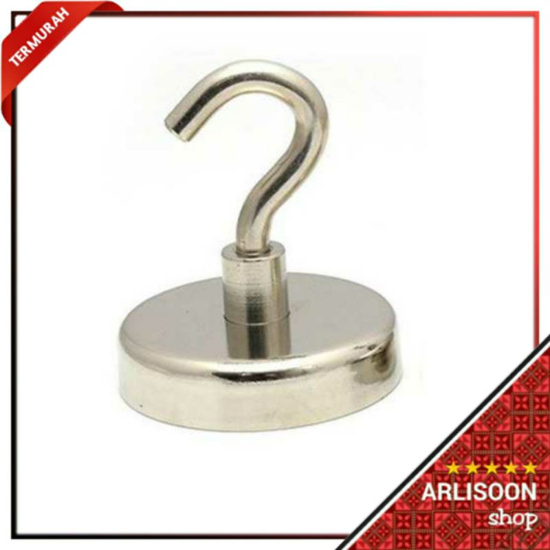 Magnet Neodymium Gantungan Hook Tension
