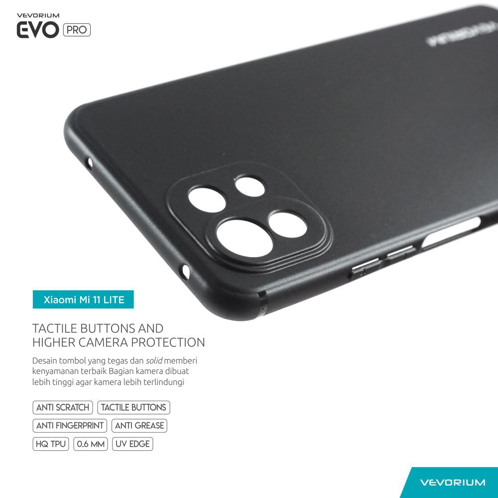 VEVORIUM EVO PRO Xiaomi Mi 11 LITE Mi11 Lite Soft Case Softcase Matte