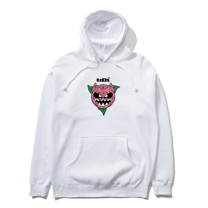 TDH ROSE PULLOVER HOODIE WHITE