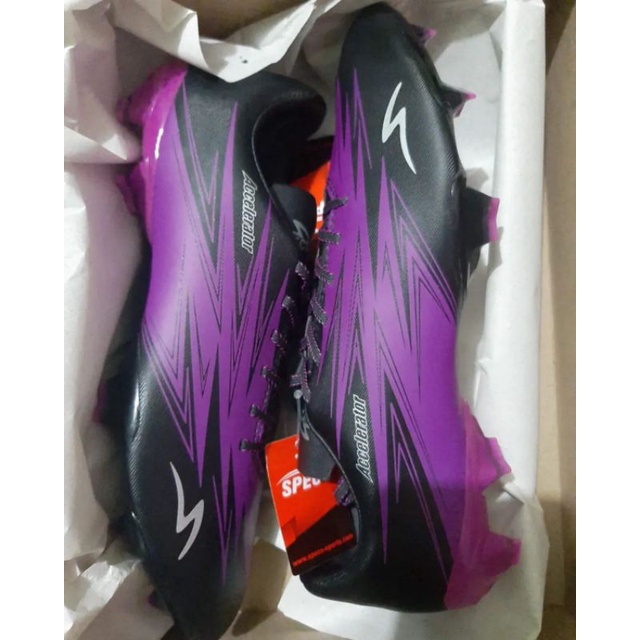 Jual Lightspeed 3 FG Meta crush Pack Jet black / Purple Shopee Indonesia