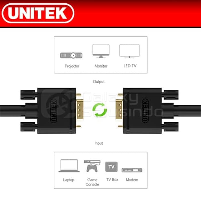 UNITEK VGA to VGA 3M