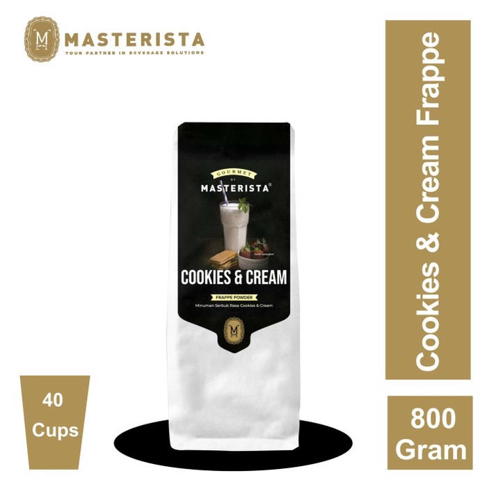

COOKIES & CREAM - POWDER MINUMAN MASTERISTA 800 GRAM