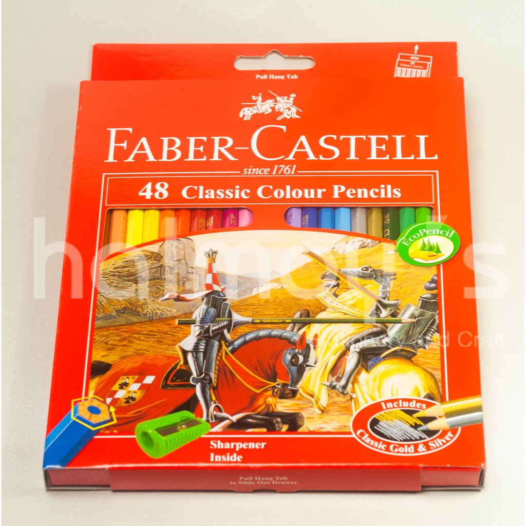 

PENSIL / KELIR WARNA KAYU FABER CASTEL CLASSIC 48 WARNA LONG