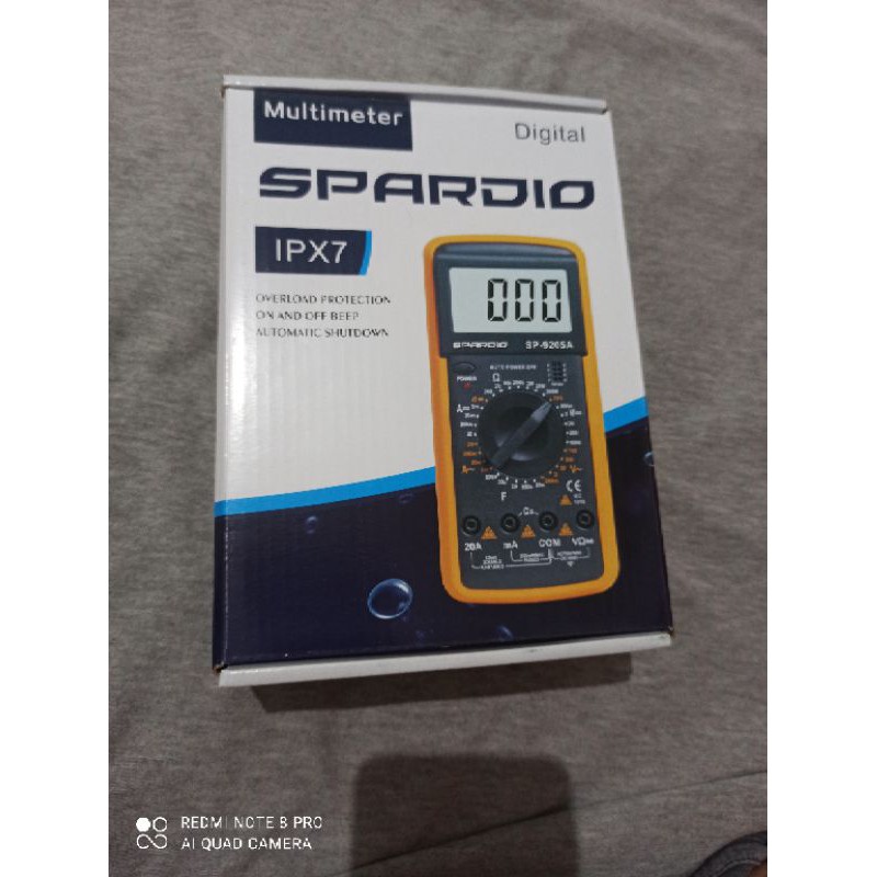 Digital Multimeter Multitester Avometer Spardio SP9205A