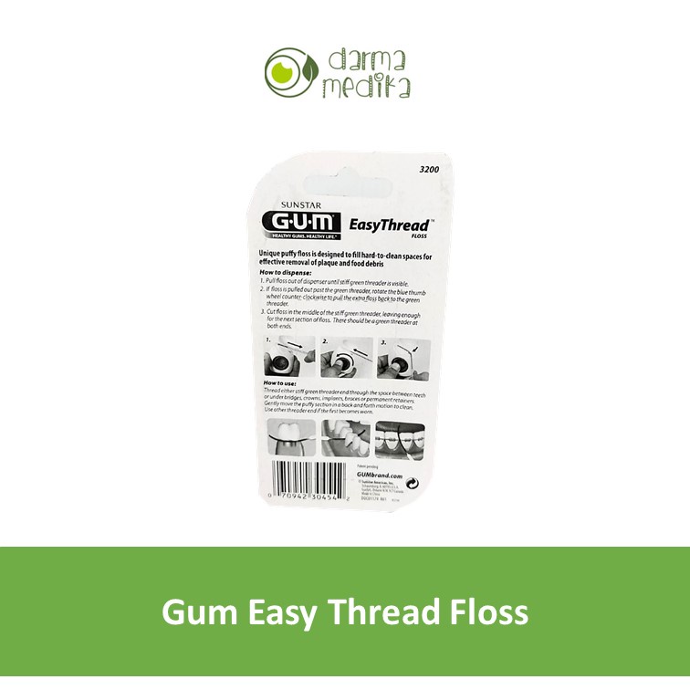 Dental Floss Gum EasyThread Benang Gigi