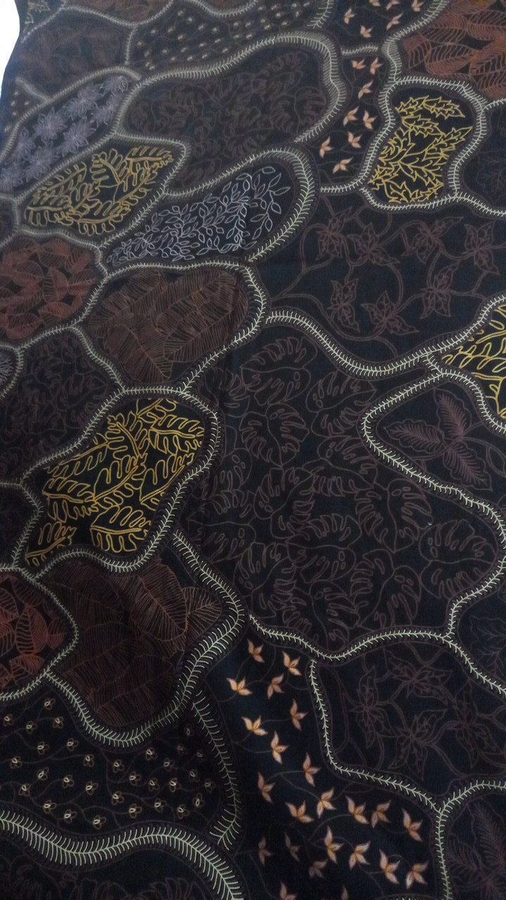 Kemeja Batik Prabu Bahan Katun Baturaden Reguler Fit A604