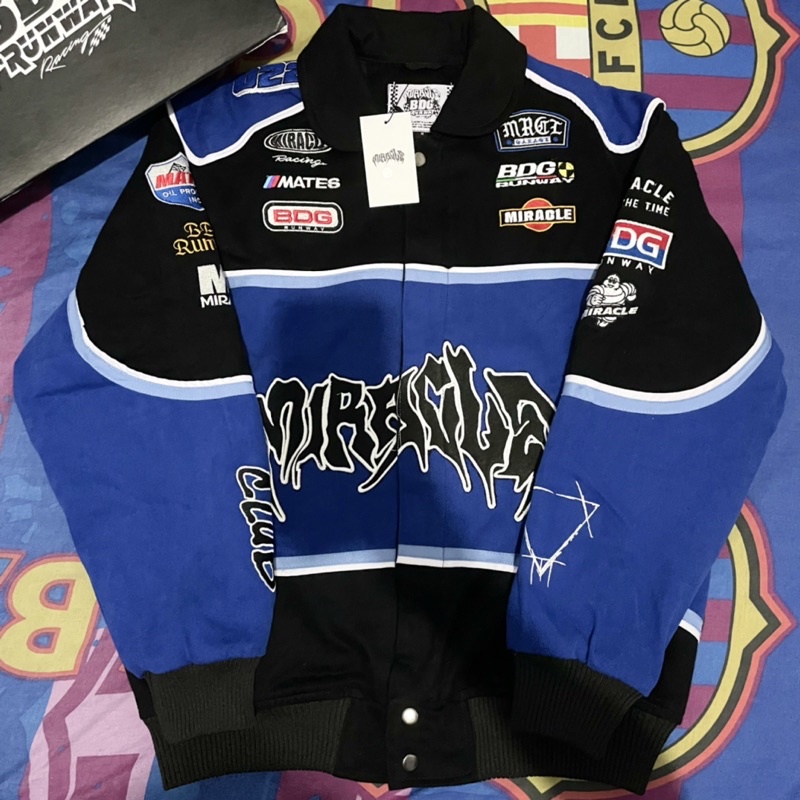 Miracle Mates Nascar Racing Jacket x BDG Runaway