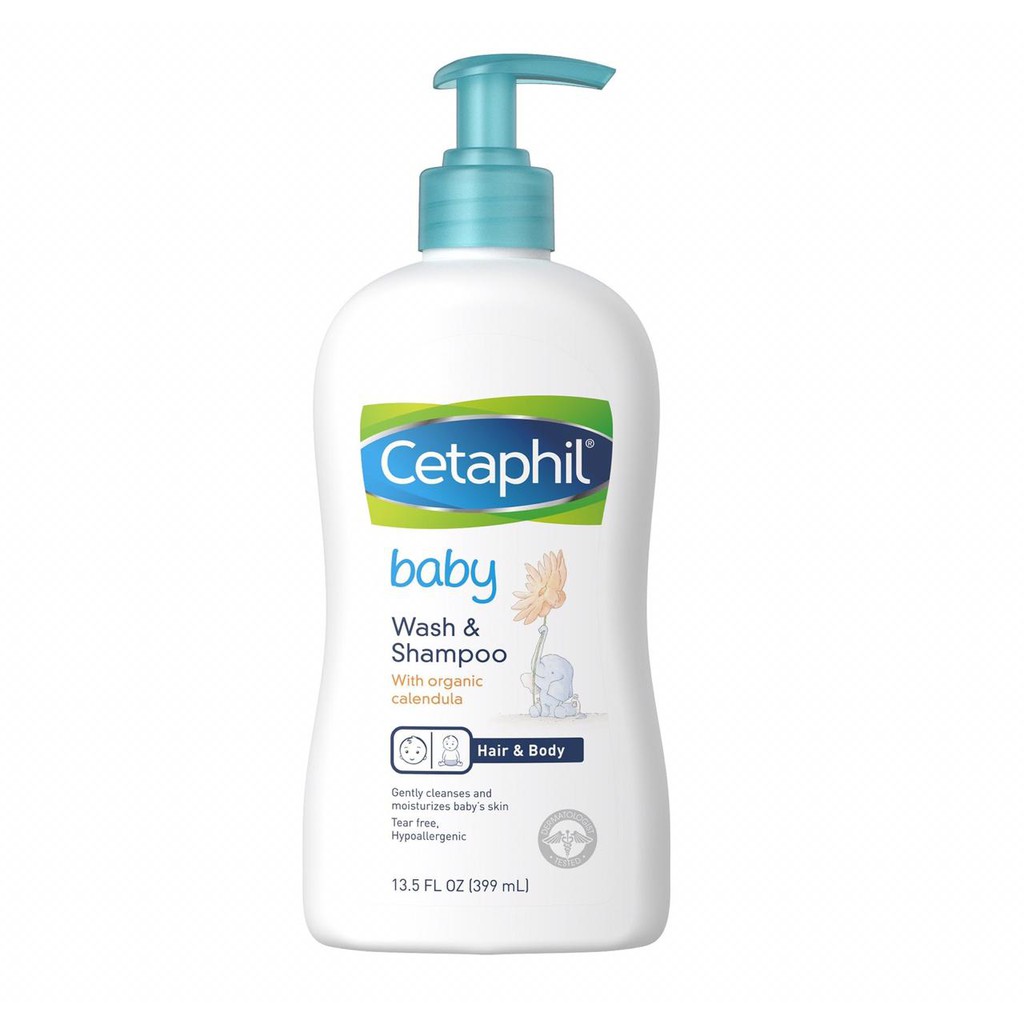 Cetaphil Baby Wash &amp; Shampoo Calendula 400Ml
