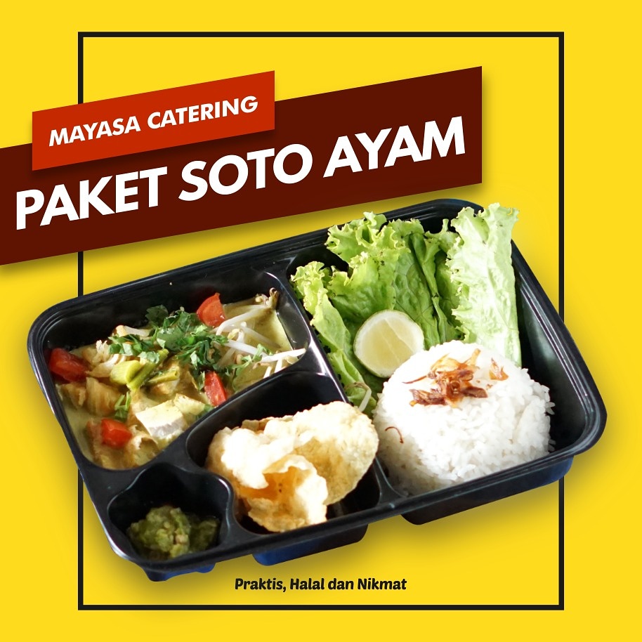 Nasi Kotak Medan - Kemasan Bento