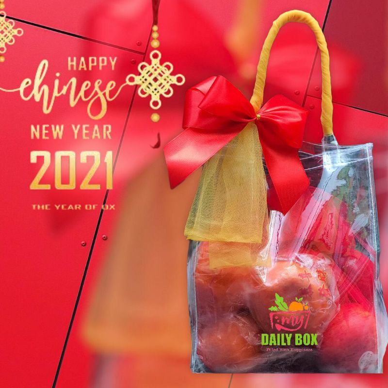 

Hampers Imlek / Shiny Hampers / Hampers Buah / Parcel Buah / Parcel Imlek - Free Gift Card