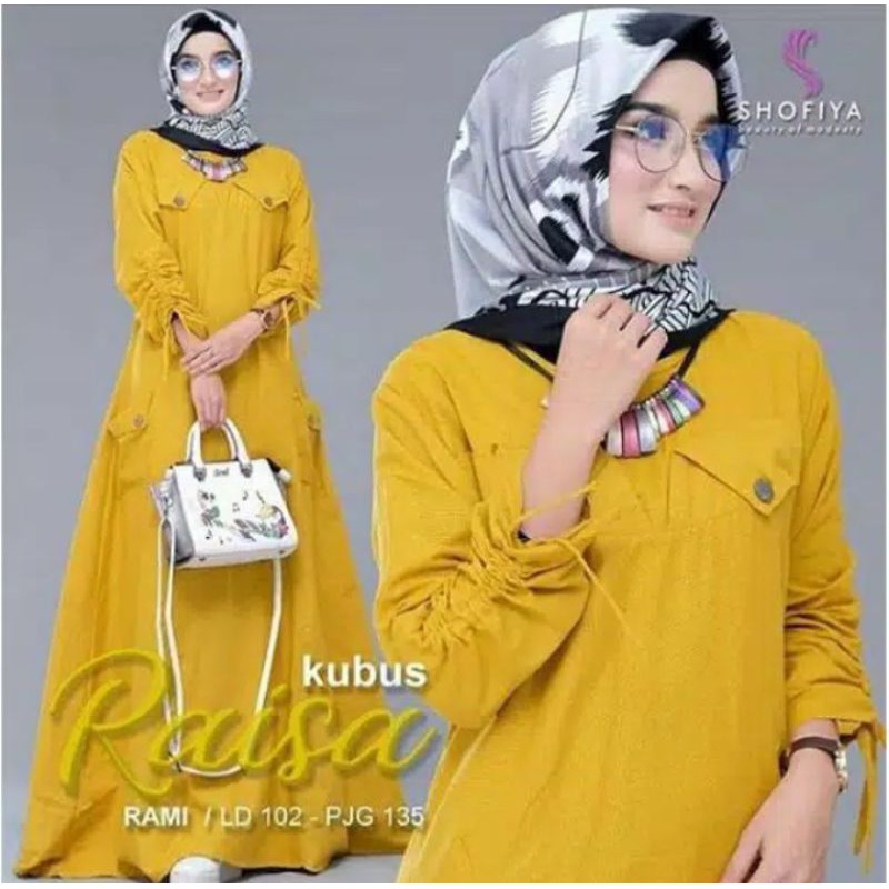 Raisa dress // raisha maxi cuci gudang