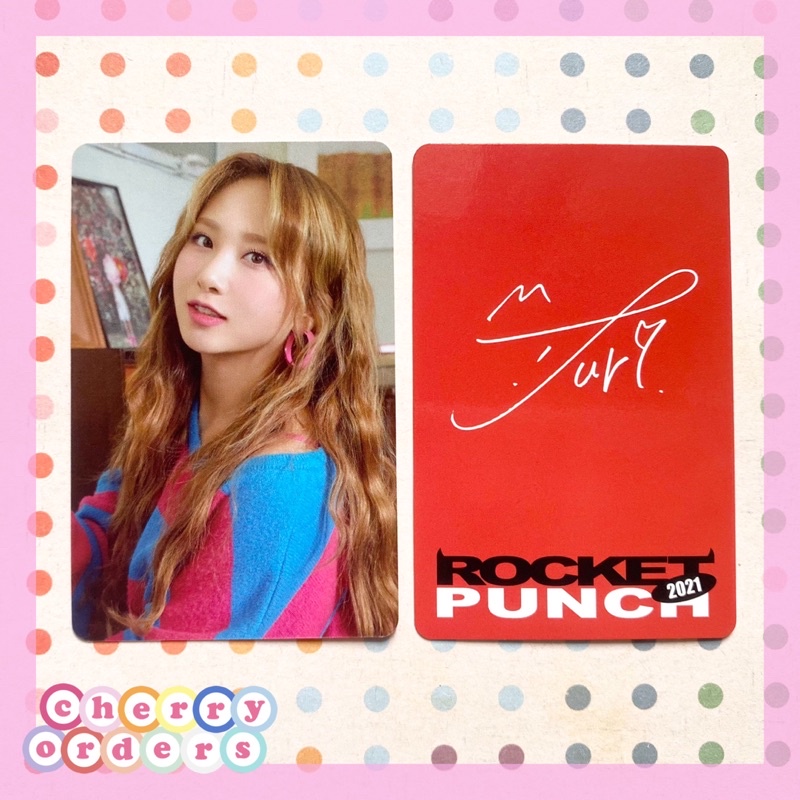 Rocket Punch Juri Photocard Set : 2021 Season's Greetings