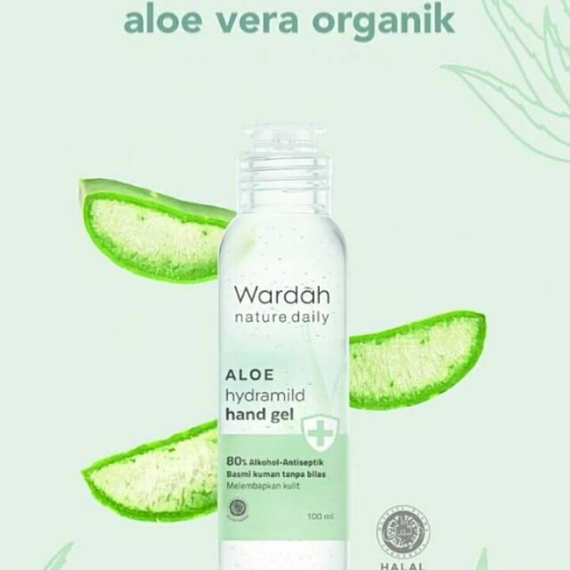 Wardah Hand Gel 100ml Exp April 2023