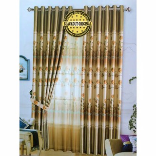 Gorden Rumah Jendela Pintu Blackout 100 Impor Premium Gorden Rumah Jendela Pintu Blackout 100 Impor Premium