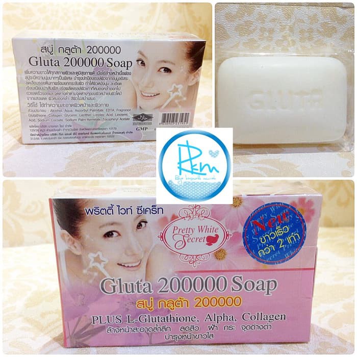 Soap Gluta Thailand (by Pretty White)