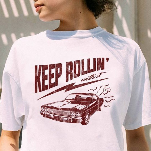 Keep Rollin T-shirt | crbn_cloth | cirebon cloth