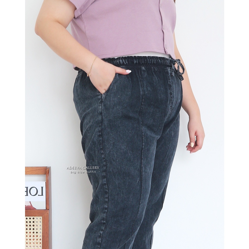 ADEEVA Kyoto Pants Jumbo Celana Jeans Jumbo