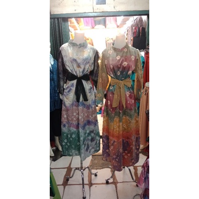 Gamis lesti jumputan