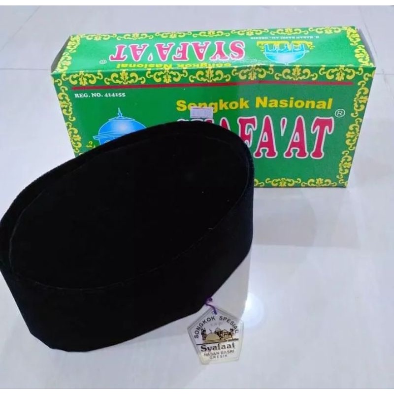 Peci songkok hitam syafaat peci hitam songkok hitam peci hitam polos peci hitam songkok hitam