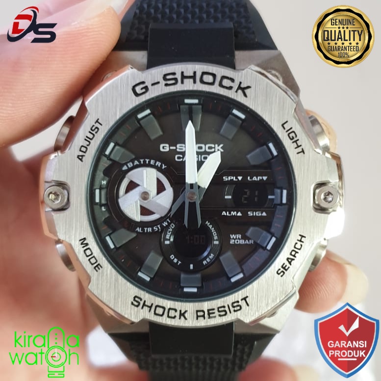 Jual Jam Pria G Shock GST B400 1A Rubber strap BM 250122 Indonesia