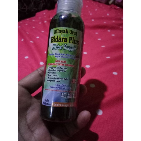 minyak urut bidara