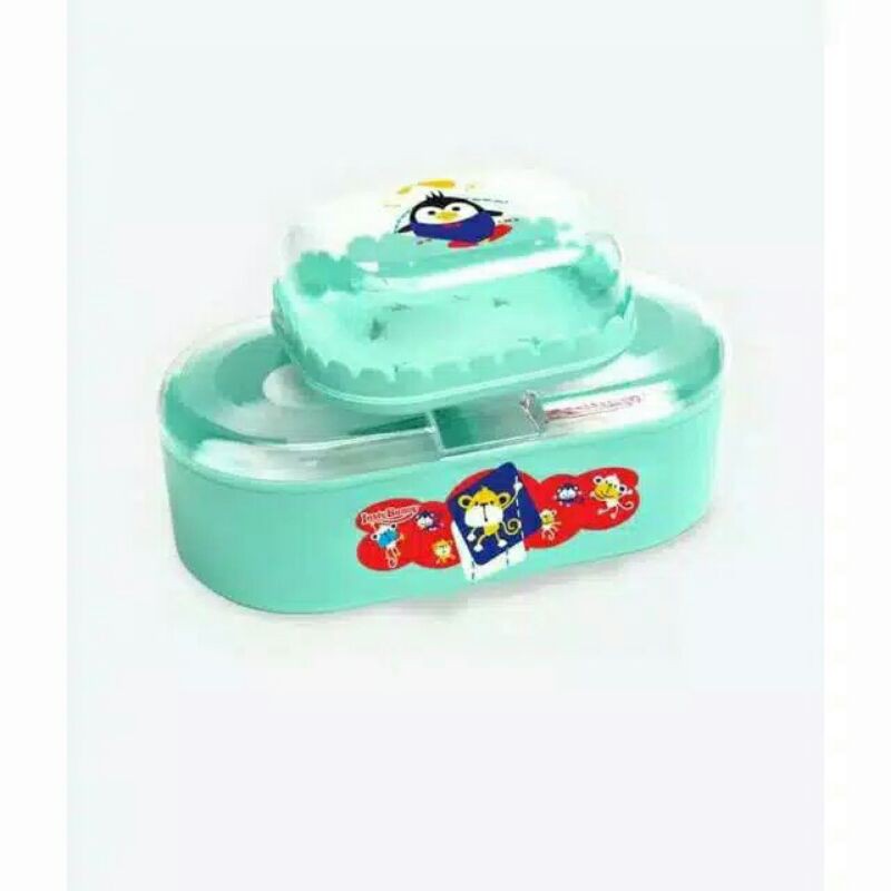 TEMPAT BEDAK BAYI LUSTY BUNNY + TEMPAT SABUN-TEMPAT BEDAK + SABUN LUSTY BUNNY-TEMPAT BEDAK MURAH