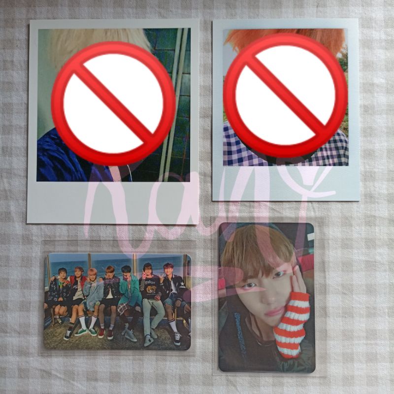 BTS V YNWA + PC Grup | Photocard Taehyung YNWA + Grup