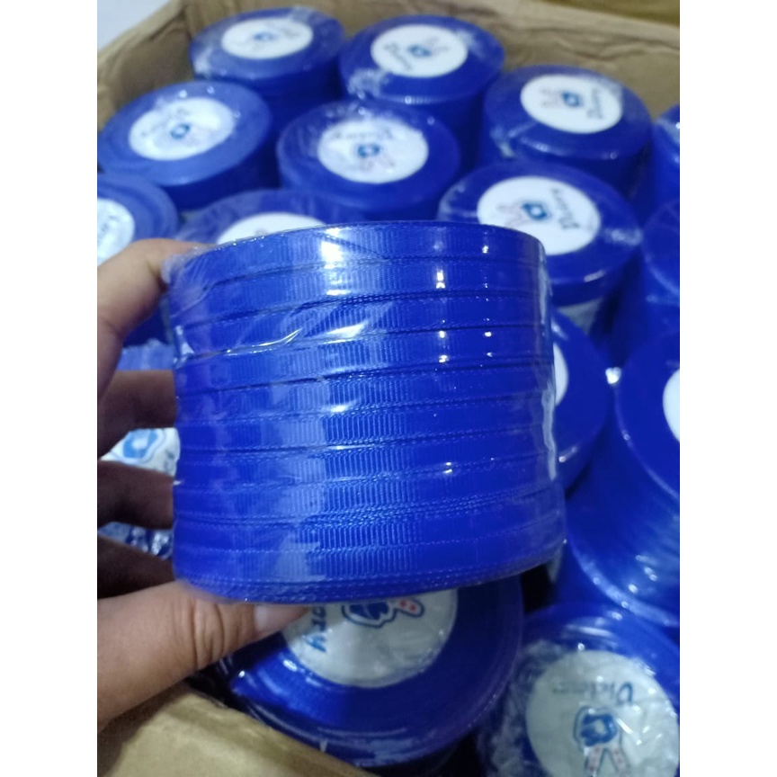 

Grossgrain Polos Biru BCA 1/4 Inch