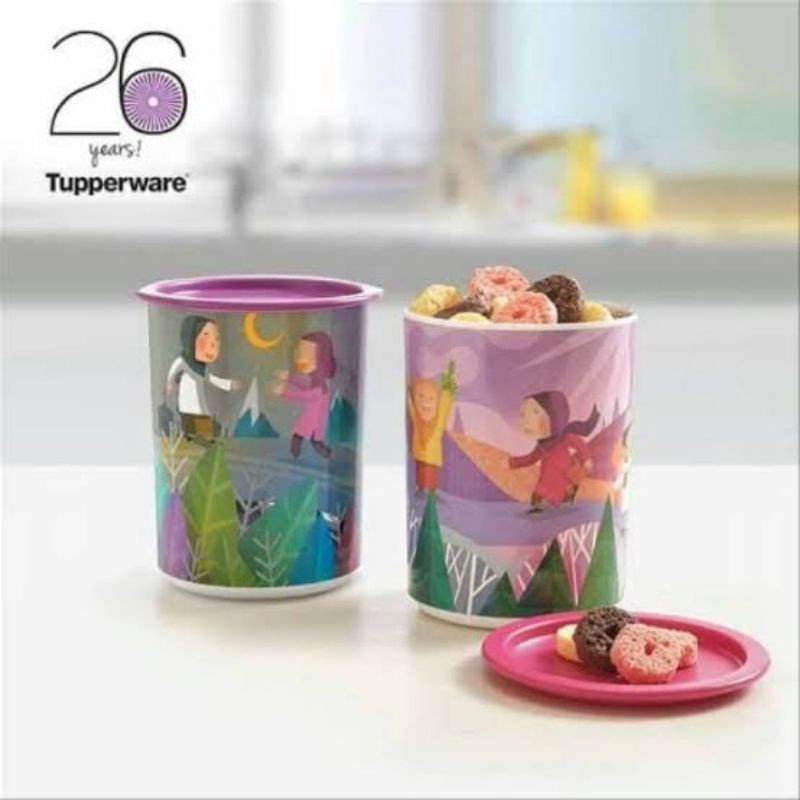 Dug dug canister tupperware (2) / toples tupperware