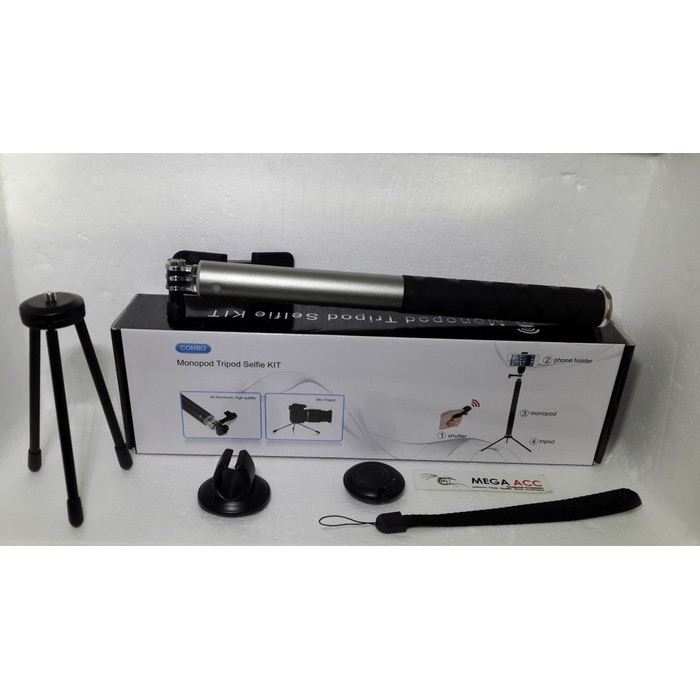 Tripod Monopod Kit ( FULL Aluminium High Quality )