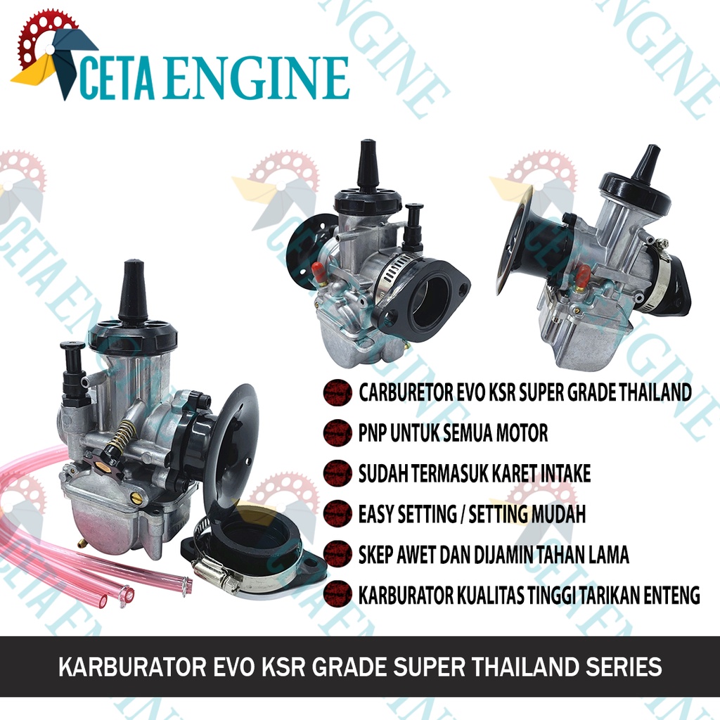 KARBURATOR KSR EVO PWK 30 RAZOR SERIES RS / CARBURETOR KARBU PWK30 KALBULATOR KARBULATOR KALBURATOR 