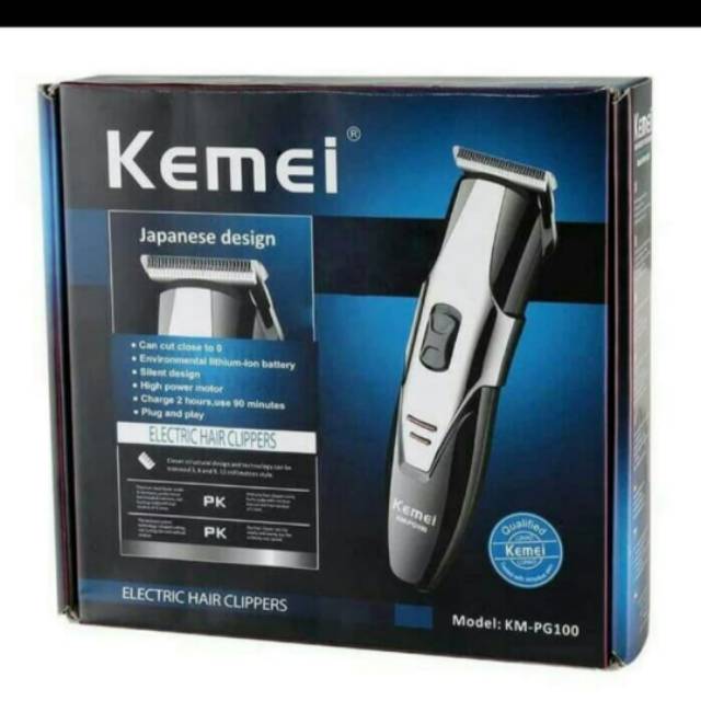 Alat Cukur Rambut Kemei KM Pg 100 - Hair Clipper Kemei PG-100 - Alat Cukur