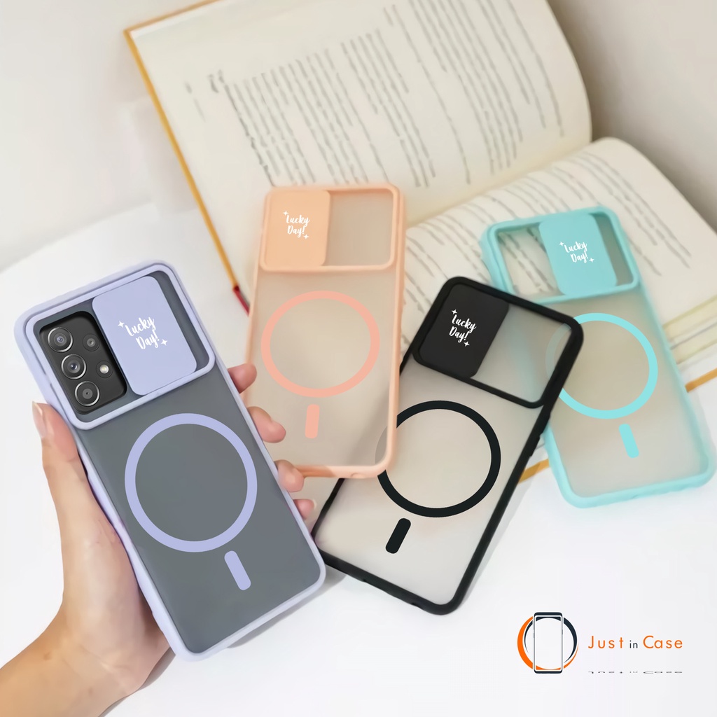 Case Slide (KG2) Softcase Macaron Samsung A52 A52S A32 A72 A22 A12 M12 A02 A02S A03 A03S A10 M10 A11 M11 A20 A30 A50 A50S A30S A31 A20S