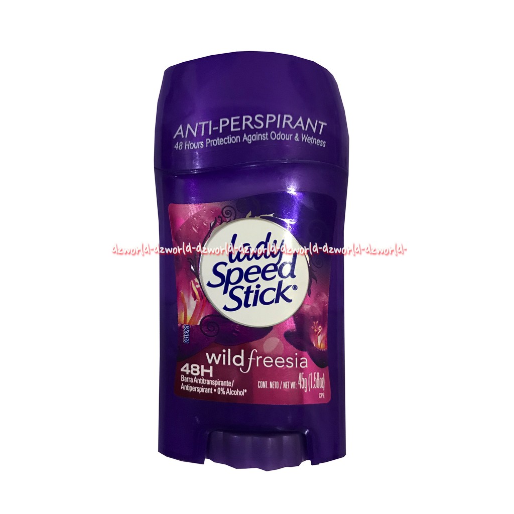 Lady Speed Stick Orchard Blossom Wild Freesia Invisible Dry 45gr Anti Perspirant Deodorant Deodoran LadySpeed Stik