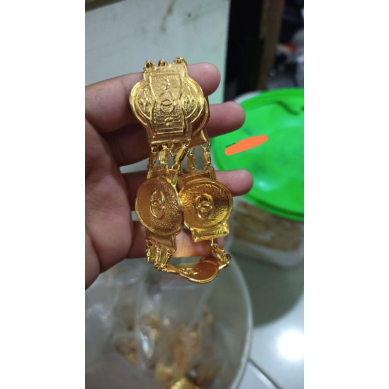 gelang emas muda kadar renda berat 7 gram