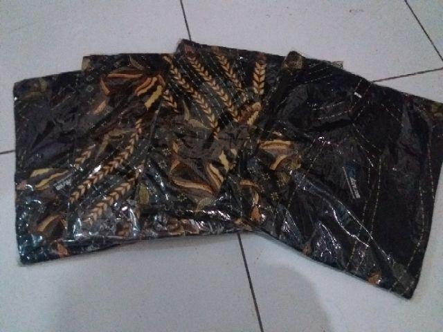 Trolistore Grosir Kemeja Batik Pria Cowok Motif Leak Pjg Lengan Panjang