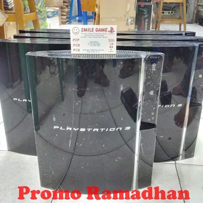 ps 3 fat hdd 120gb Cfw Multiman Full set Lengkap